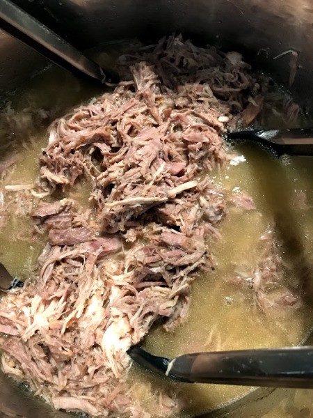 finished  Carnitas