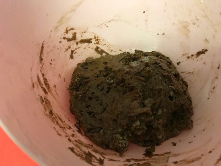 wet & dry ingredients mixed together