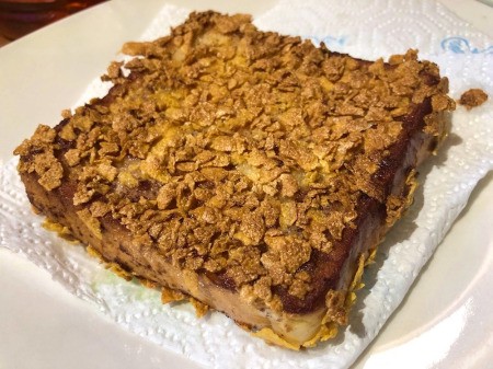 Cornflake Crusted Cinnamon French Toast