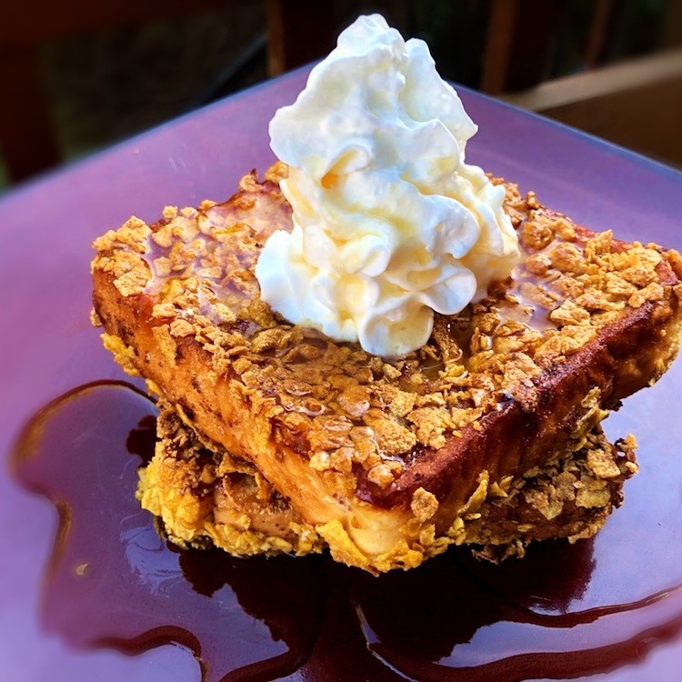 Cornflake Crusted Cinnamon French Toast ThriftyFun
