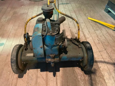 Value of an Antique Johnson Rotary Mower