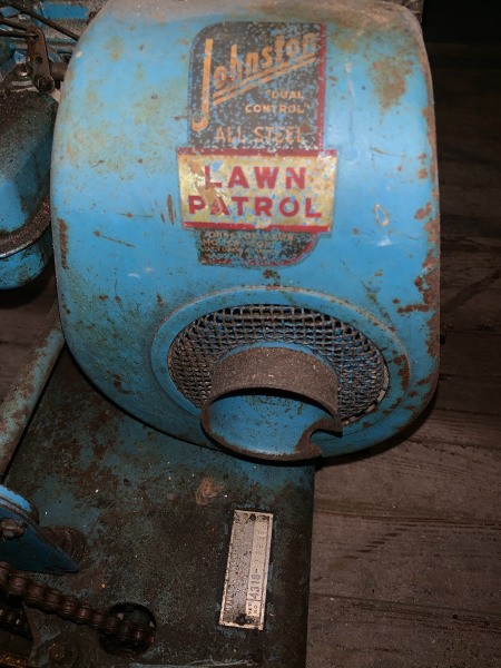 Value of an Antique Johnson Rotary Mower
