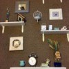 Inspiration Wall Arrangement and Decor - wall decor with shelves