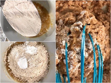 mixing flour & powders