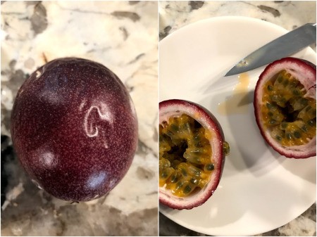 cut Passionfruit