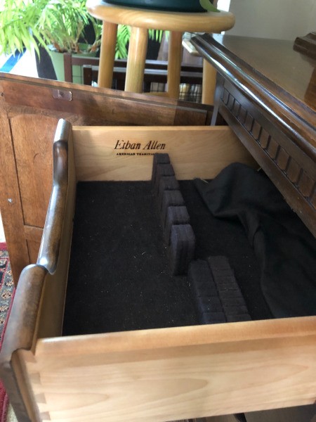 Value of a Vintage Ethan Allen Hutch/Buffet Cabinet