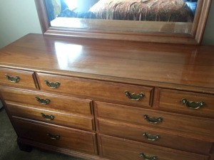 Value of Drew Bedroom Furniture - double dresser with mirror
