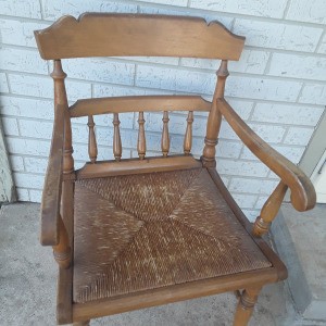 Identifying an Old Chair with a Rush Seat