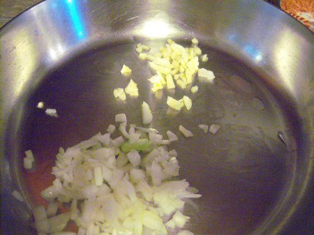 sauteing garlic & onions