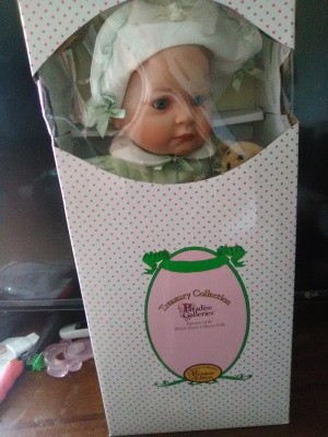 Value of a Paradise Galleries Doll - baby doll in the box