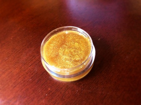 How to Make Natural Tinted Lip Balm - pour into container, cool, and seal