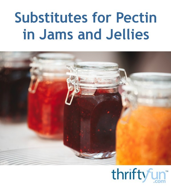 Substitutes for Pectin in Jams and Jellies? ThriftyFun