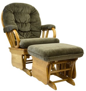 Glider rocker cushions online with snaps