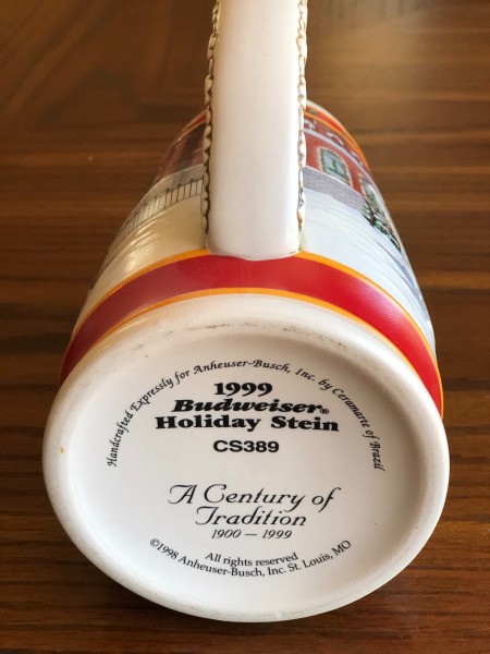 Selling Budweiser Holiday Mugs