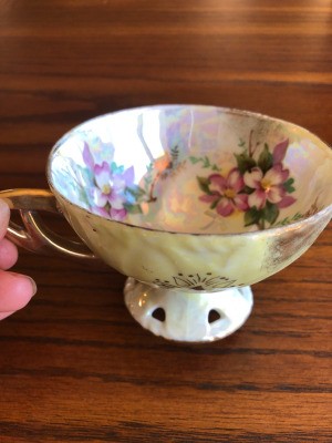 Selling a Royal Ainsley 7720 Tea Cup - tea cup with perhaps a dogwood motif