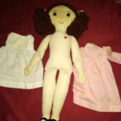 Value of a Sara Beck Cloth Doll