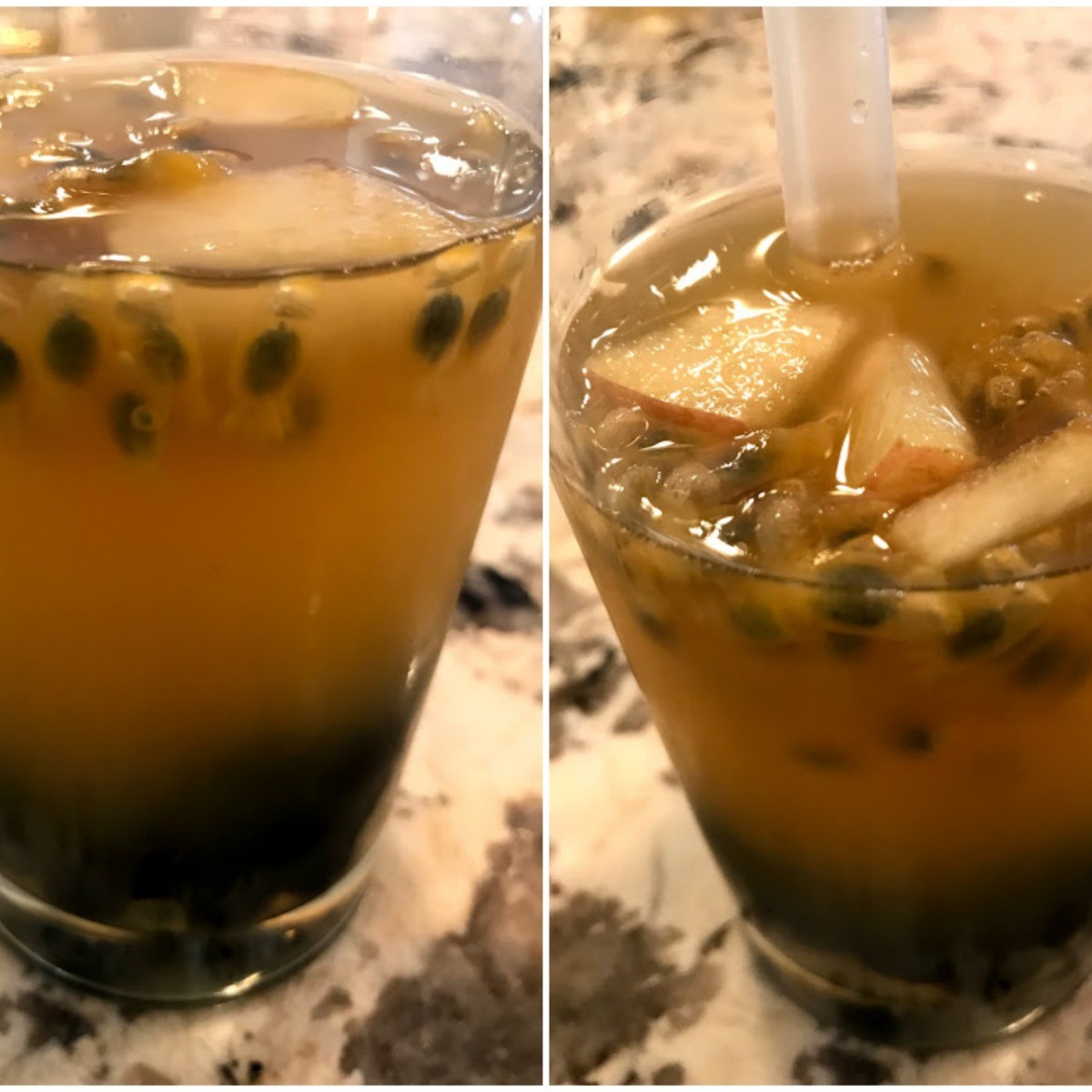 Passionfruit Green Tea with Boba ThriftyFun