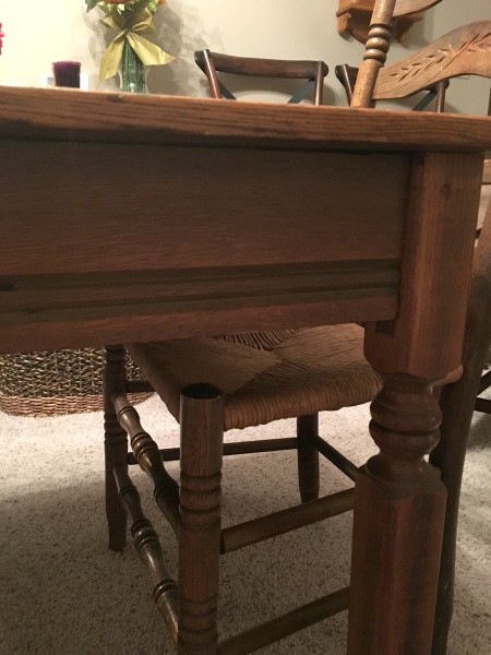 Value of an Antique Oak Table