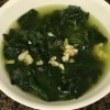 Spinach & Shrimp Soup in bowl
