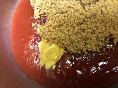 making glaze for meat loaf