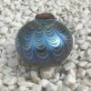 Value of a Charles Ramsay Glass Ornament  - shades of blue ornament