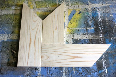 Wooden Barn Star Quilt Pattern - shorter piece added