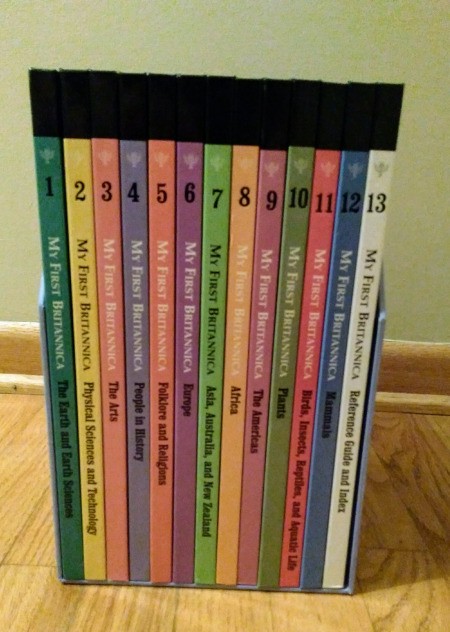 Value of a Set of My First Britannica - boxed set of children's encyclopedias