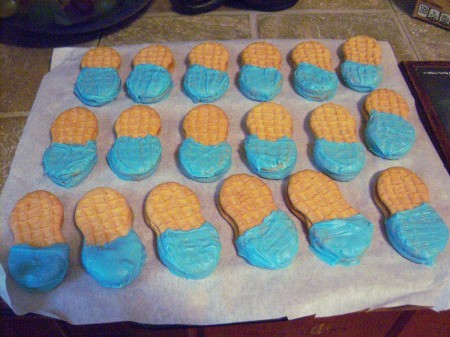 Little Peanut Baby Shower Favors - place in freezer