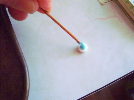 Little Peanut Baby Shower Favors - add a dot of melted candy to the back of some of the candy eyes to make the pacifiers, chill