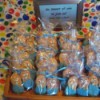 Little Peanut Baby Shower Favors - tray with bags of cookies