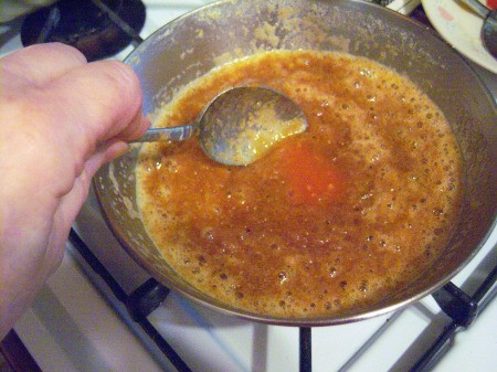 adding Tomato to roux