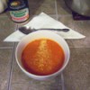 Fresh Garden Tomato Soup in bowl