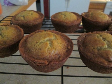 cooling Banana Muffins