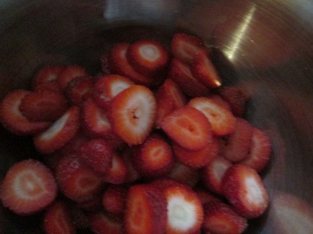 cut Strawberries