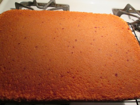 baked Strawberry Cake