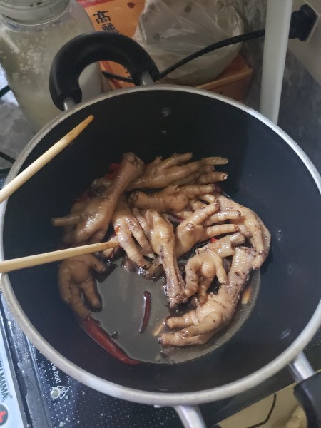 cooked Chicken Feet