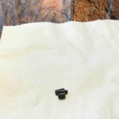 Identifying Pieces of Broken Plastic - piece of black plastic