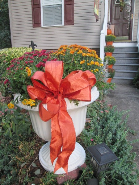 Dressing Up Your Garden With Ribbon