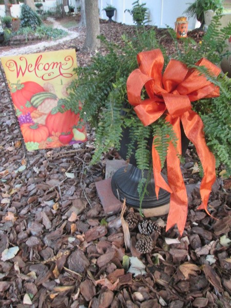 Dressing Up Your Garden With Ribbon