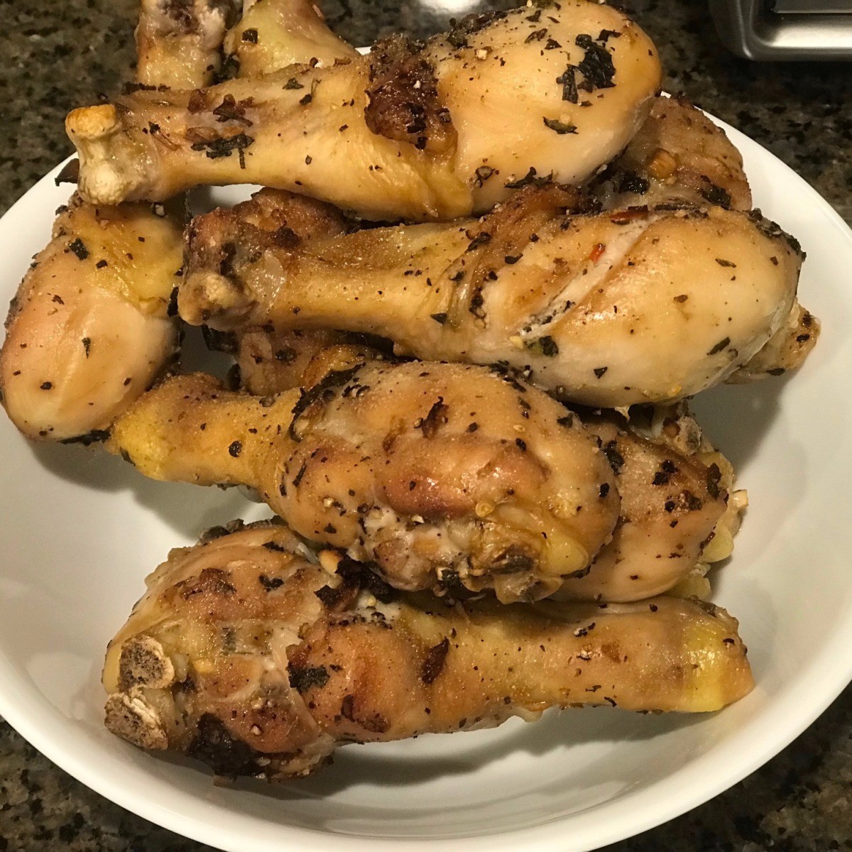 Seasoned Baked Drumsticks ThriftyFun