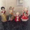 Repairing Old Figurines - four vintage figurines