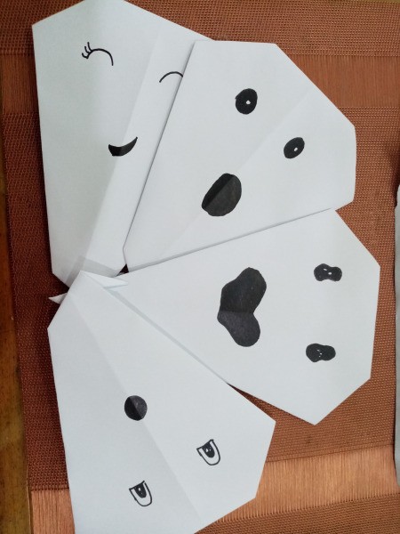 Paper Ghost Banner - make some with different faces