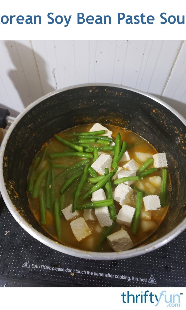 Korean Soy Bean Paste Soup ThriftyFun