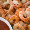 Shrimp and cocktail sauce