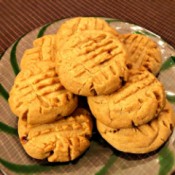 Snickers-Stuffed Peanut Butter Cookies