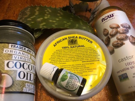 DIY Workout Enhancer Lotion - supplies