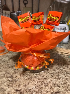 Fall/Halloween Candy Bouquet