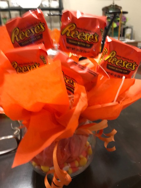 Fall/Halloween Candy Bouquet | My Frugal Halloween