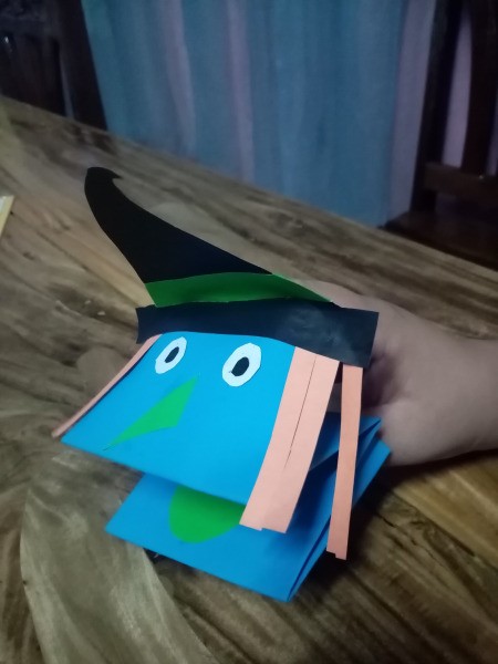 Halloween Hand Puppet - your puppet is ready to play with