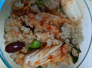 Veggie Quinoa Mix on plate